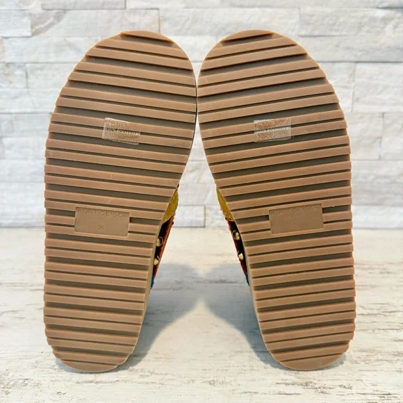 Kurt Geiger Mansion Cozy Studded Suede Bit Buckle Platform Boots EU 36 US 6 NEW - Picture 14 of 16